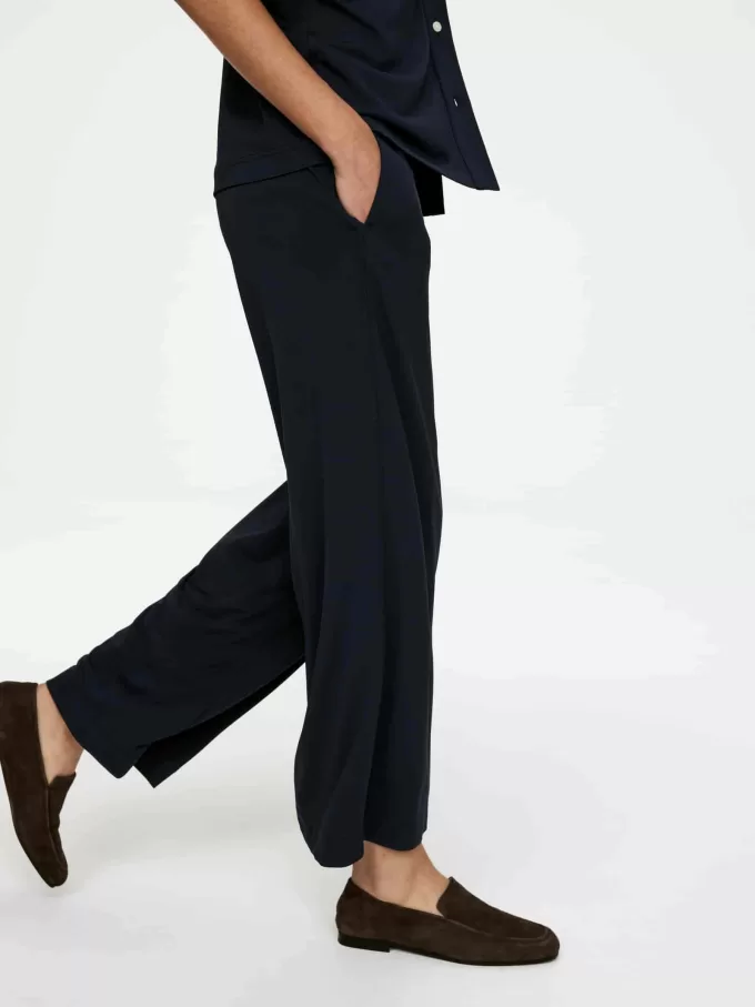 Jerseybukser i viskoseblanding