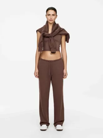 Joggingbukser med brede ben