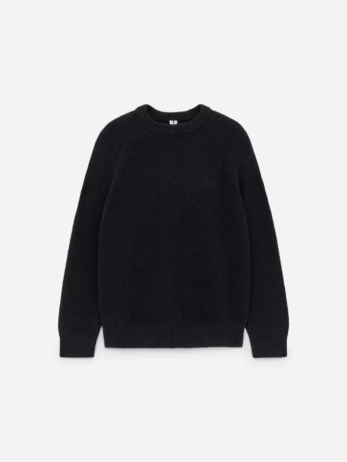 Jumper i linned bomuld