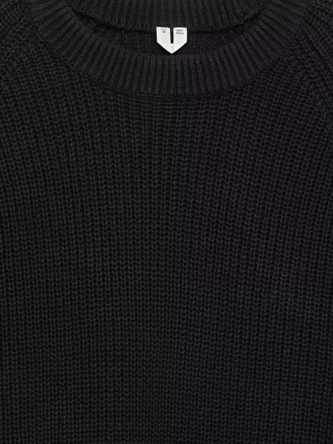 Jumper i linned bomuld