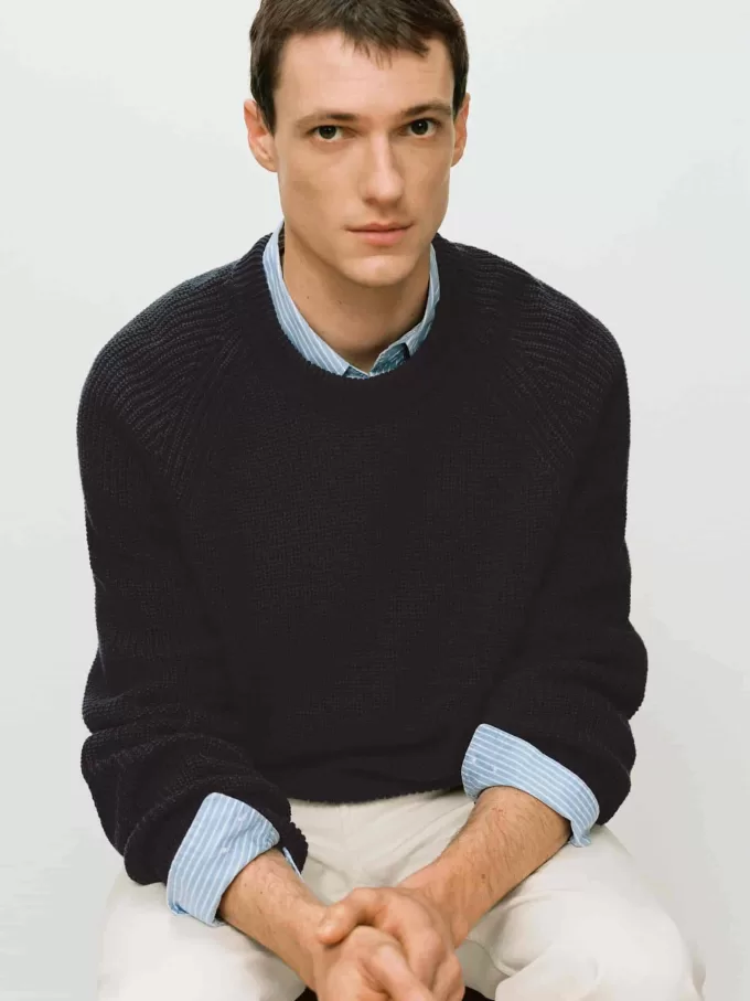 OCEAN Løse Straight Jeans