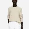 Jumper i tekstureret bomuldsblanding Jumper i tekstureret bomuldsblanding