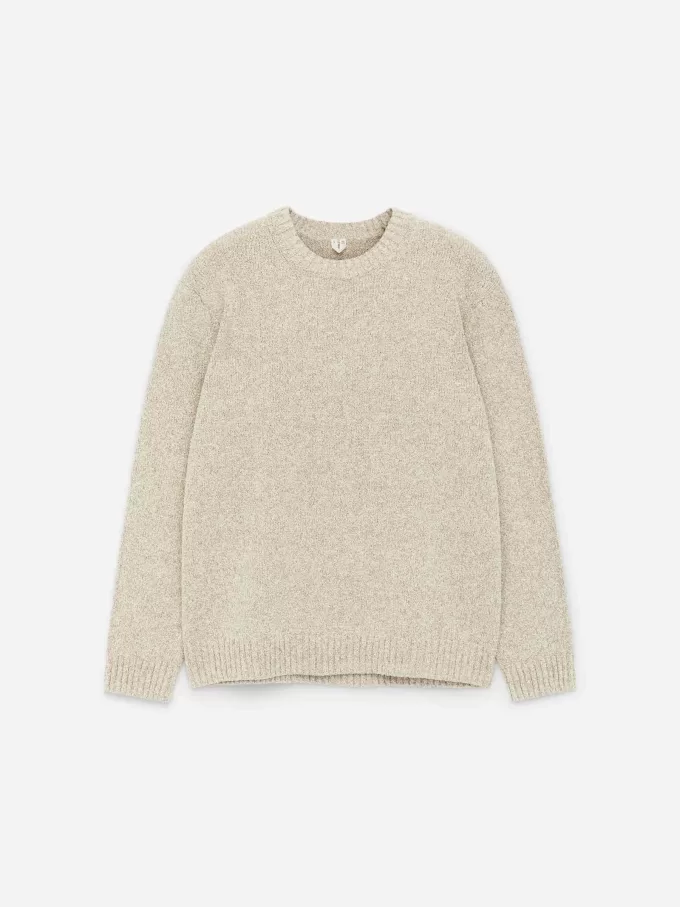 Jumper i tekstureret bomuldsblanding Jumper i tekstureret bomuldsblanding