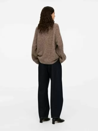 Jumper med rullehals