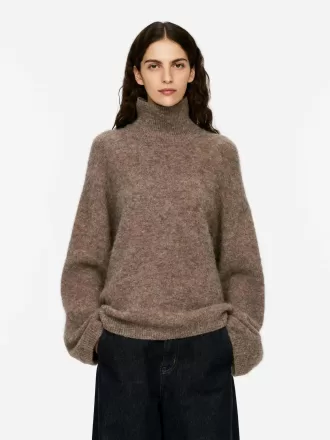 Jumper med rullehals