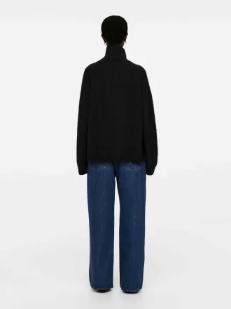 Jumper med rullehals