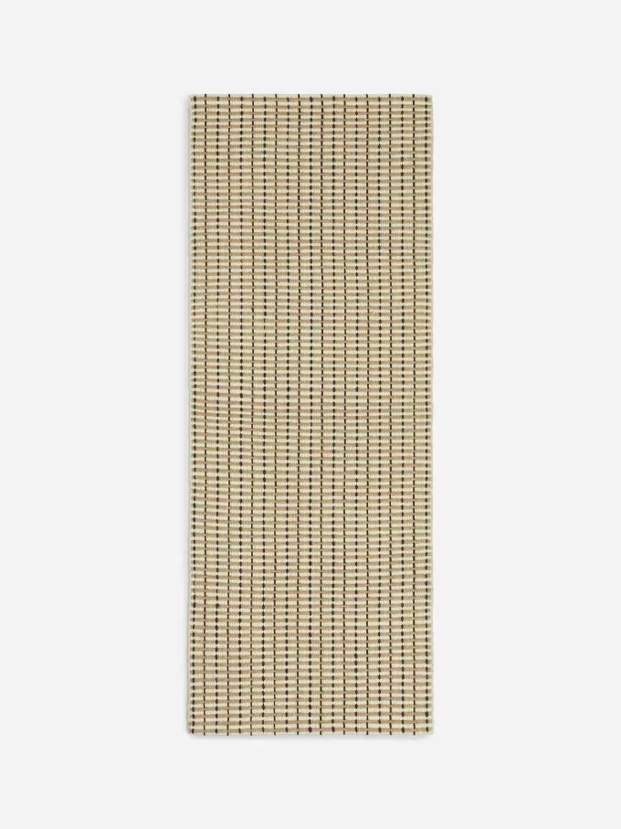 Jute uldtæppe 70 x 185 cm