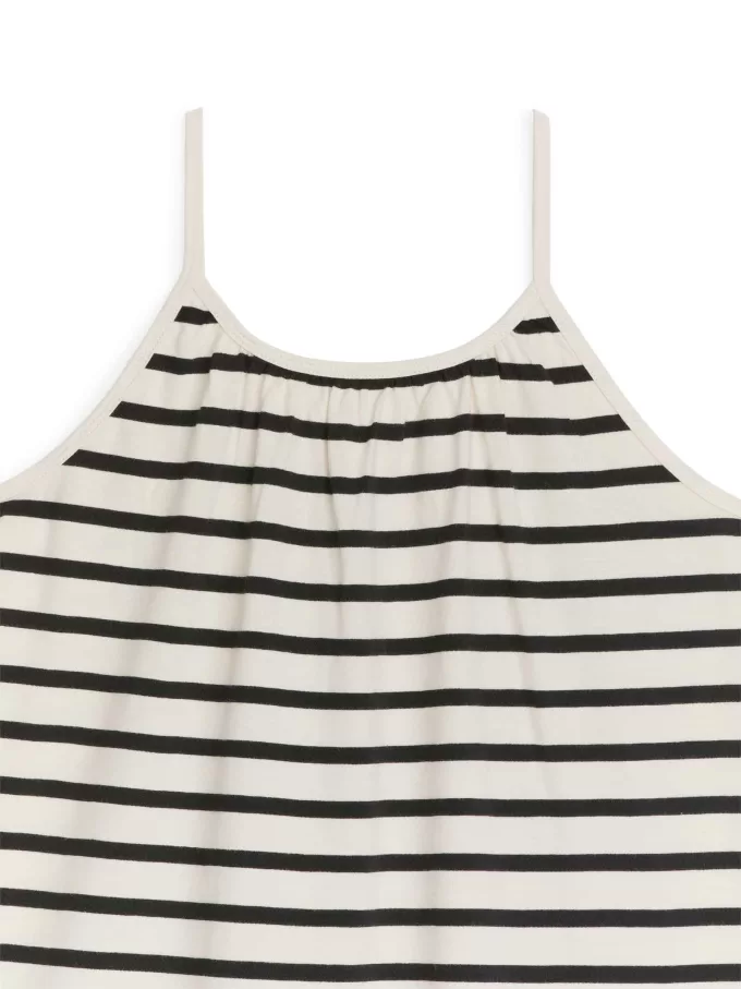 Kjole med bomuldsrem