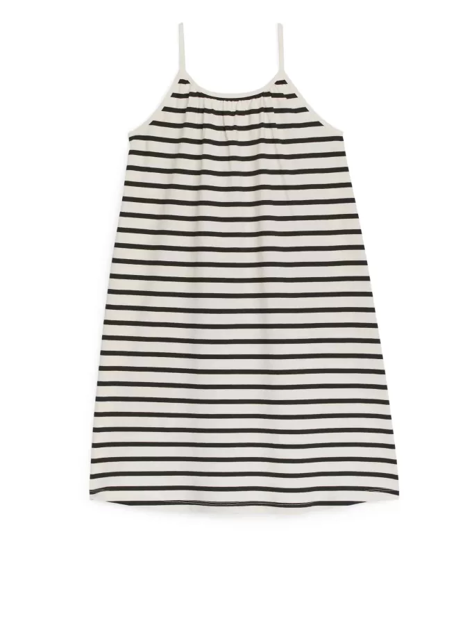 Kjole med bomuldsrem