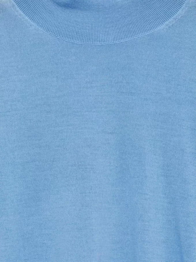 Kortærmet trøje med rullehals