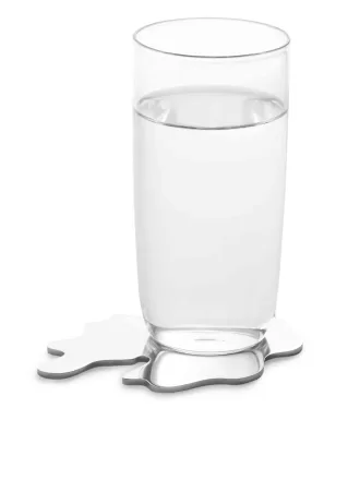 Kufferter i rustfrit stål med 4 stk