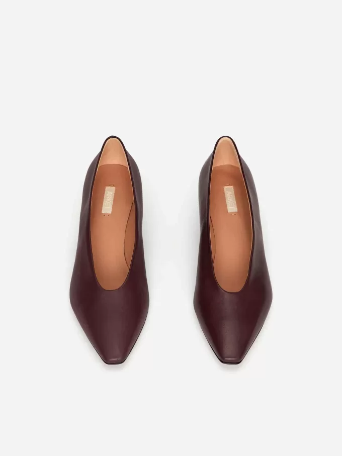 Læder pumper Læder pumper