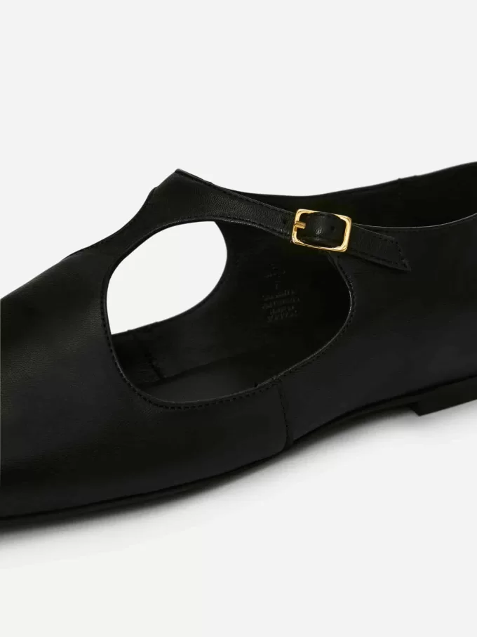 Læderflader med spænde