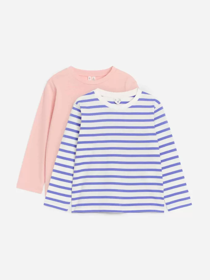 Langærmet T-shirt sæt med 2 stk Langærmet T-shirt sæt med 2 stk