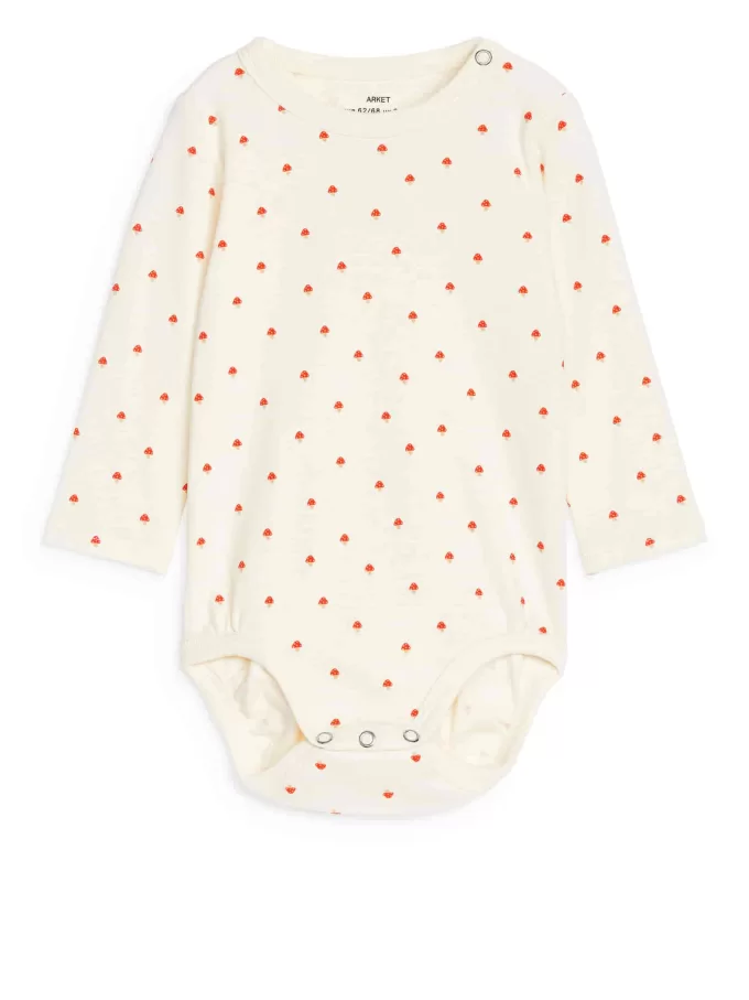 Langærmet bodysuit Langærmet bodysuit