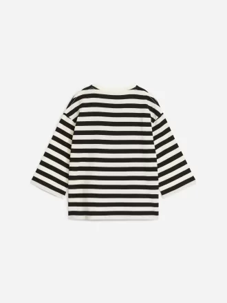 Langærmet oversize T-shirt