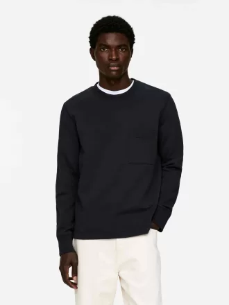 Lige skåret sweatshirt