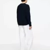 Linned Silke Jumper