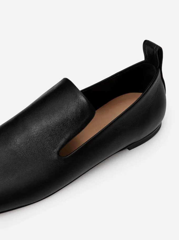 Loafers i læder Loafers i læder