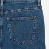 Maxi denim nederdel