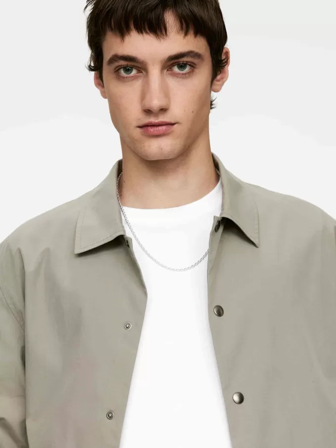 Mellem sterlingsølv kæde halskæde