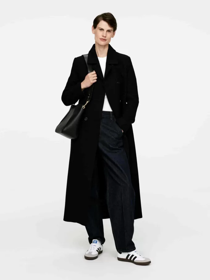 Mellemstørrelse lædertaske Mellemstørrelse lædertaske