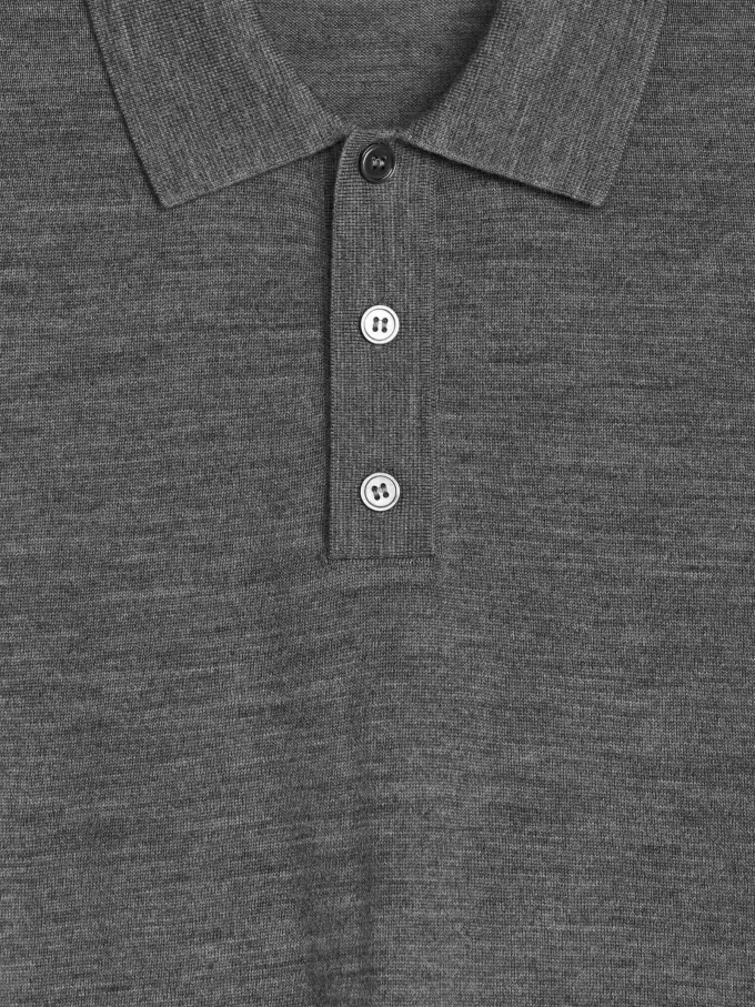 Merino Polo Jumper