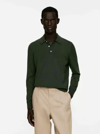 Merino Polo Jumper