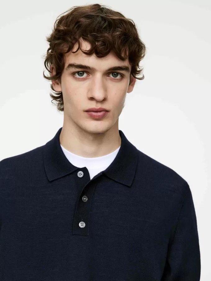 Merino Polo Jumper Merino Polo Jumper