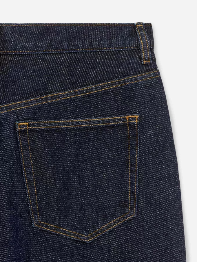 Midi denim nederdel Midi denim nederdel