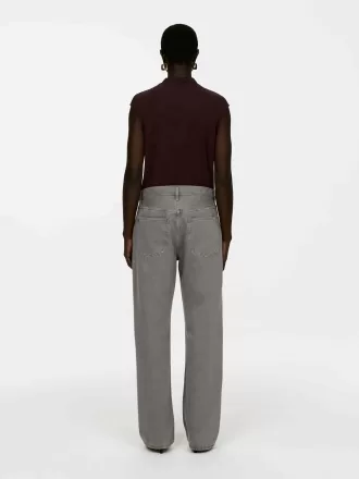 Mock-neck ærmeløs top