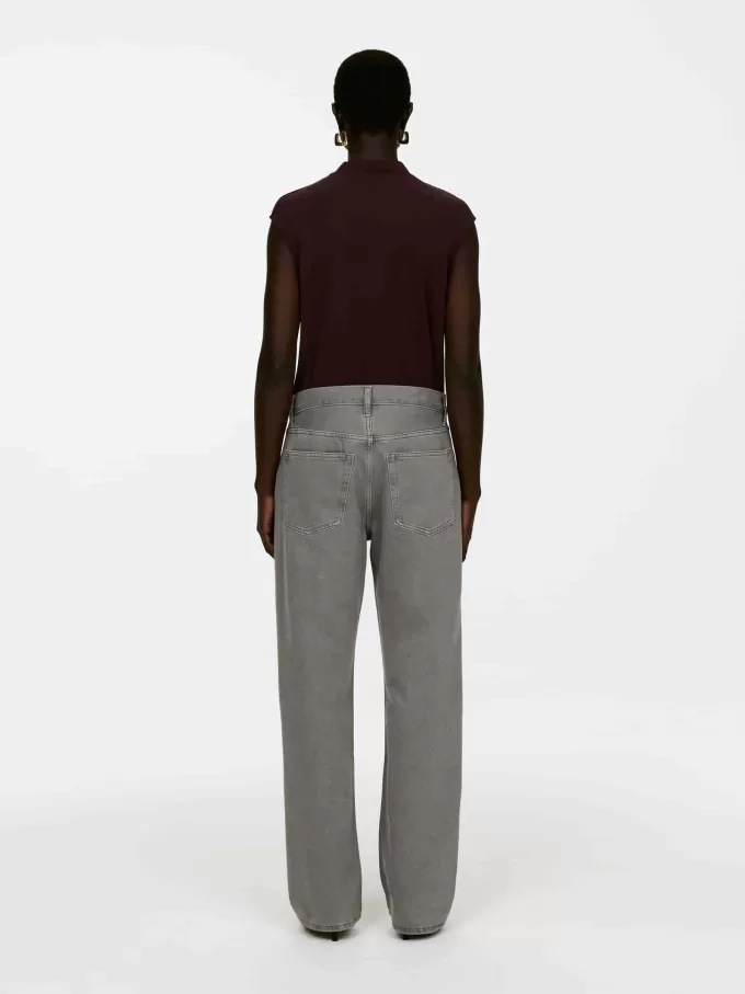 Mock-neck ærmeløs top