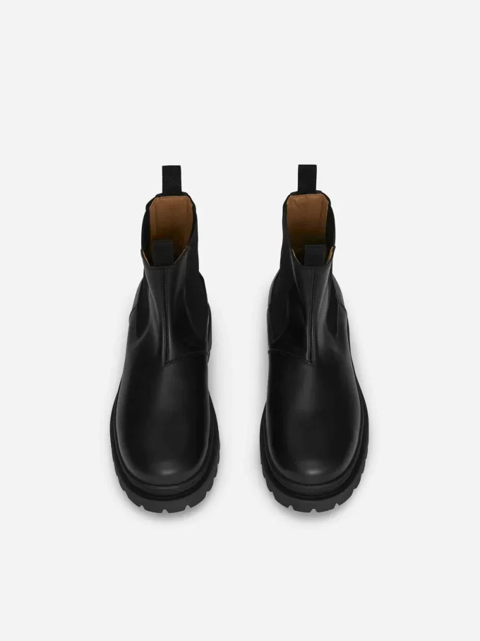 Mudguard Chelsea-støvler i læder
