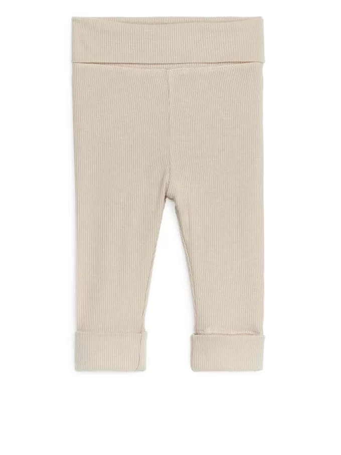 Newborn Glatte Rib Leggings Newborn Glatte Rib Leggings