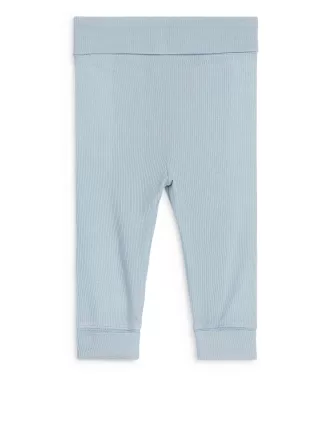 Newborn Glatte Rib Leggings