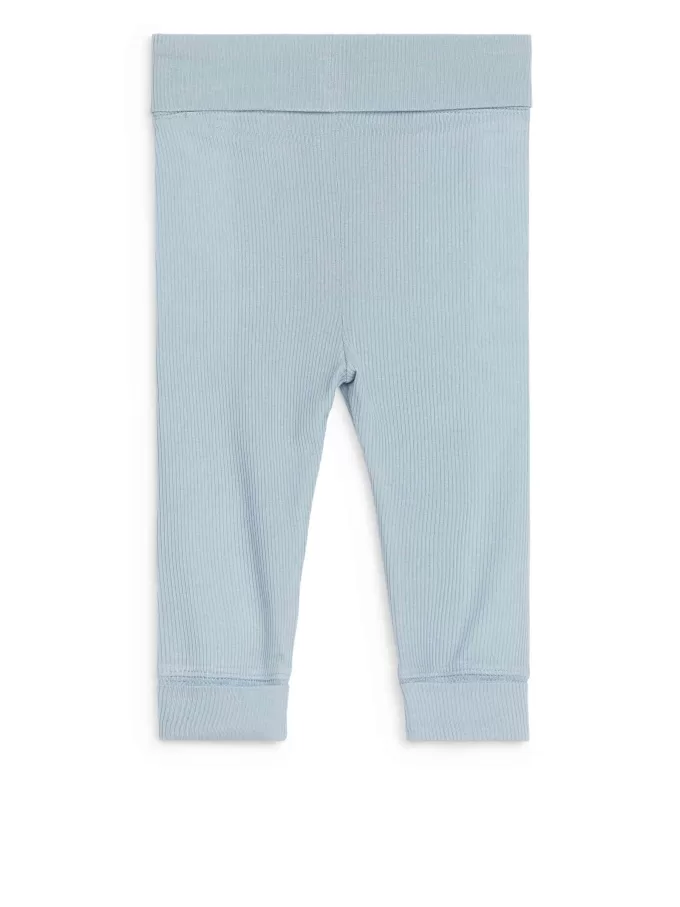 Newborn Glatte Rib Leggings