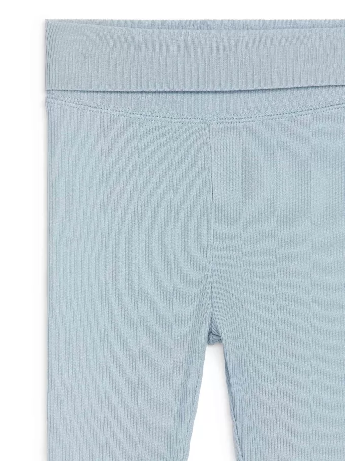 Newborn Glatte Rib Leggings
