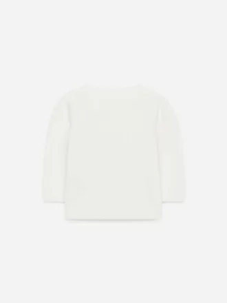 Nyfødt cardigan i blød bomuld Nyfødt cardigan i blød bomuld