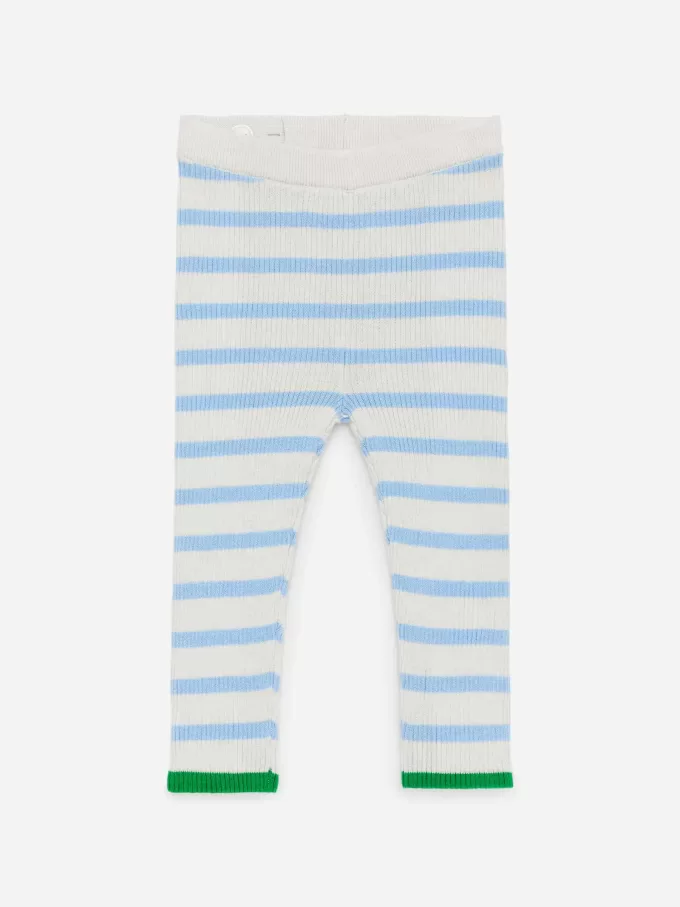 Nyfødte ribstrikkede leggings Nyfødte ribstrikkede leggings