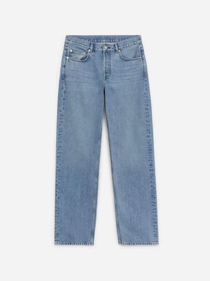 OCEAN Løse Straight Jeans