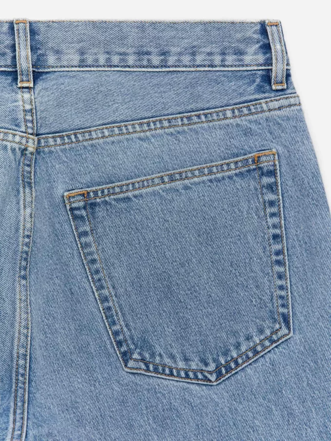 OCEAN Løse Straight Jeans