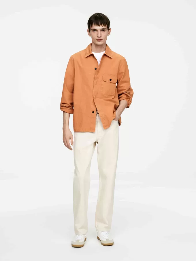 OCEAN Løse Straight Jeans