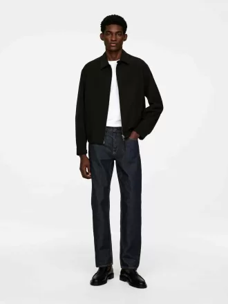 OCEAN Løse Straight Jeans