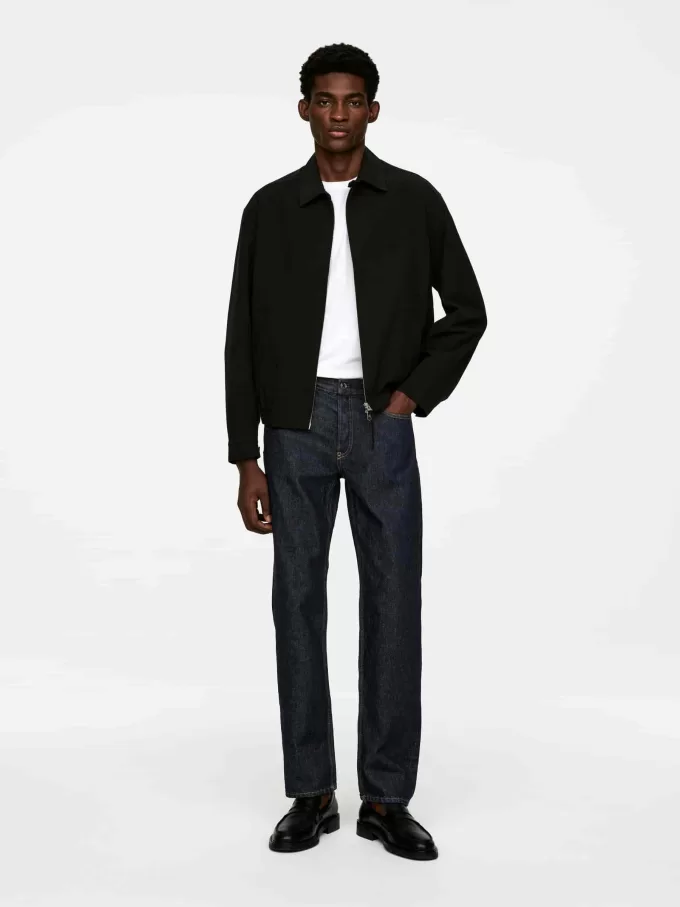 OCEAN Løse Straight Jeans