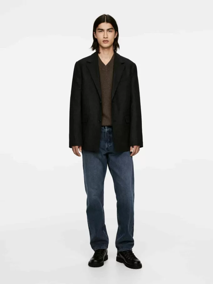 OCEAN Løse Straight Jeans OCEAN Løse Straight Jeans