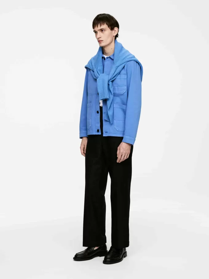 Overfarvet Twill Overshirt Overfarvet Twill Overshirt