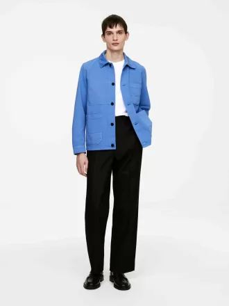 Overfarvet Twill Overshirt