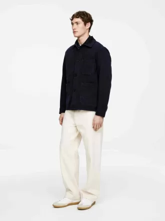 Overfarvet Twill Overshirt