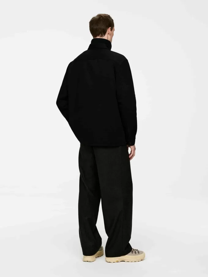 Overshirt i bomuldstwill