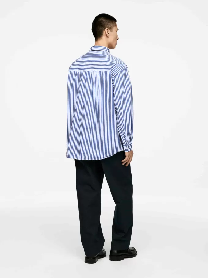 Oversized Poplin skjorte